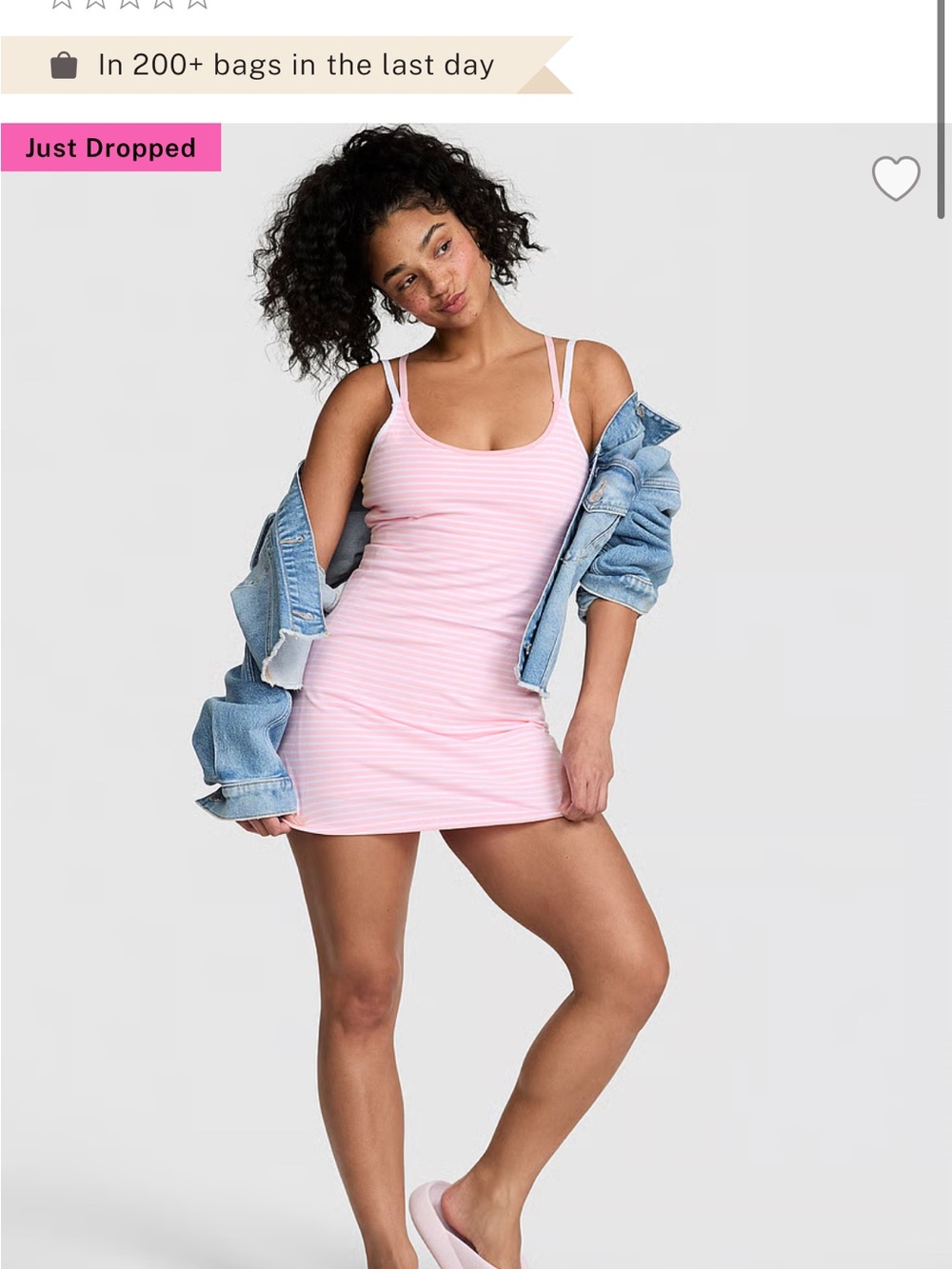 Victoria's Secret pink mini dress
